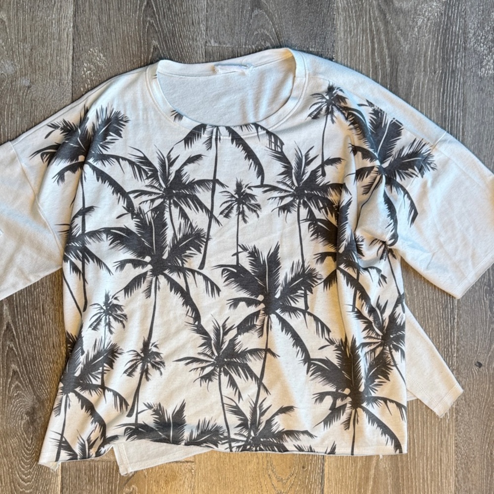 Tropical Palm Tree Graphic Tee 0094